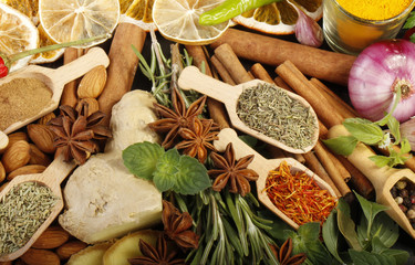spices background