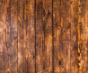 Old wooden panels with cracks, scratches, swirls, notch and chips