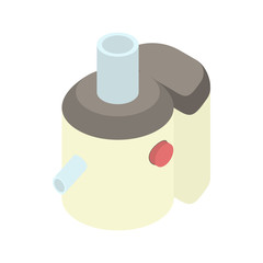 Juicer icon in cartoon style on a white background vector illustration