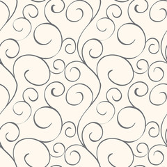 Seamless curl pattern