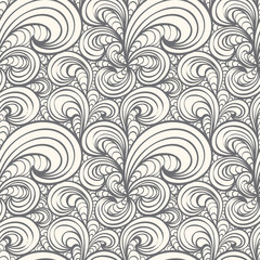 Seamless curl pattern