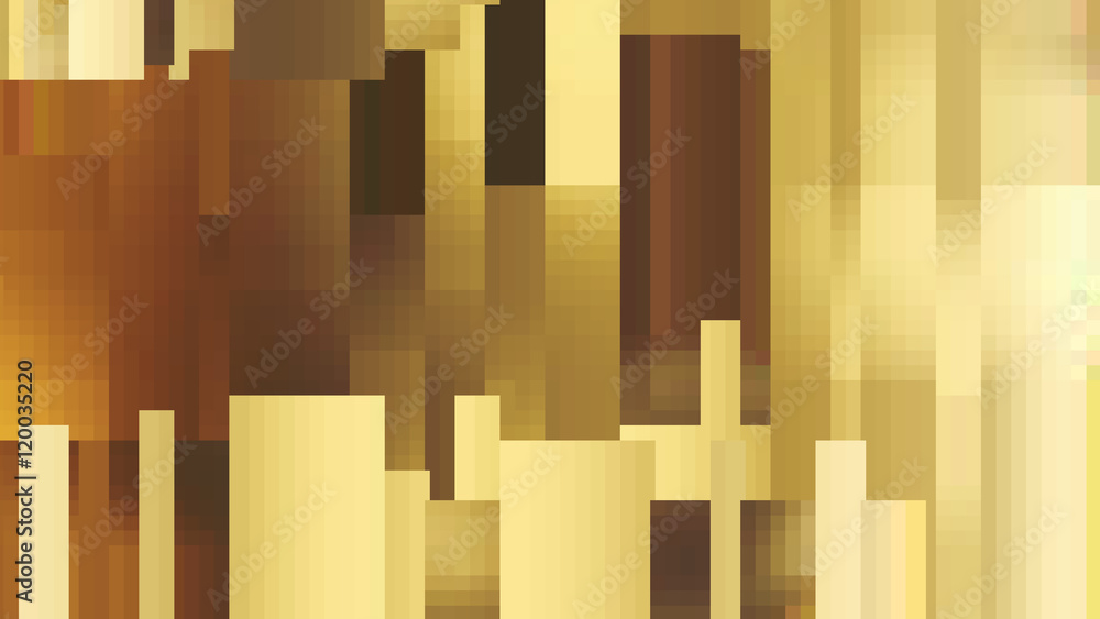 Poster the original pattern of rectangles and squares.