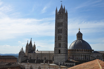 Cathedral church in Siena