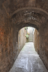 Fototapeta na wymiar View of the city of Volterra