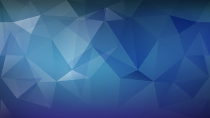 Abstract low poly background of triangles