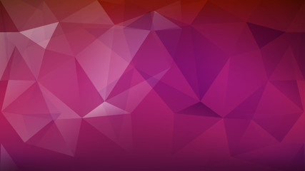 Obraz premium Abstract low poly background of triangles