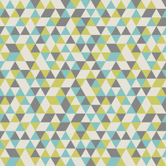 Triangle vector pattern. Mosaic background