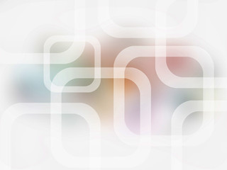 Soft colorful background with white squares 