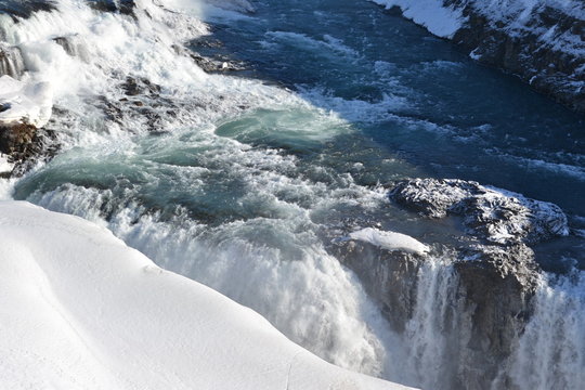 Fototapeta WOdospad / Islandia
