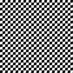 Black and white distort checkered abstract background