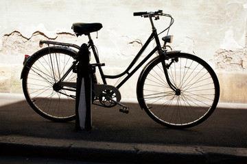Fototapeta na wymiar City bicycle