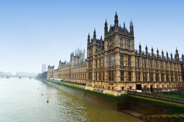 Fototapeta na wymiar Westminster parliament