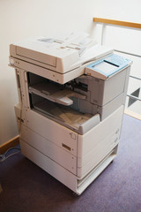  Photocopier detail indoors