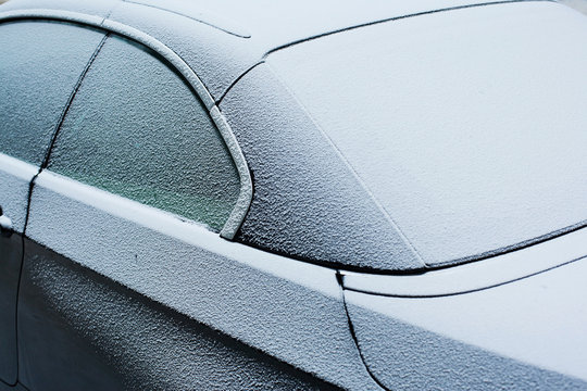 Frozen car detail