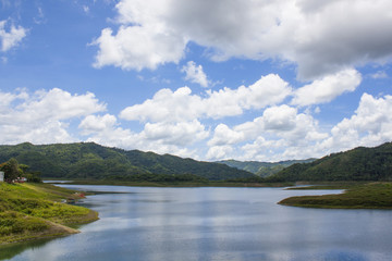 Beautiful Cuban Lake on a Sunny Day