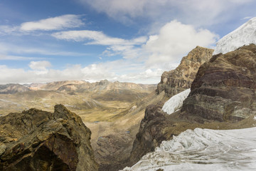 Cordillera Blanca and Huarapasca in Peru