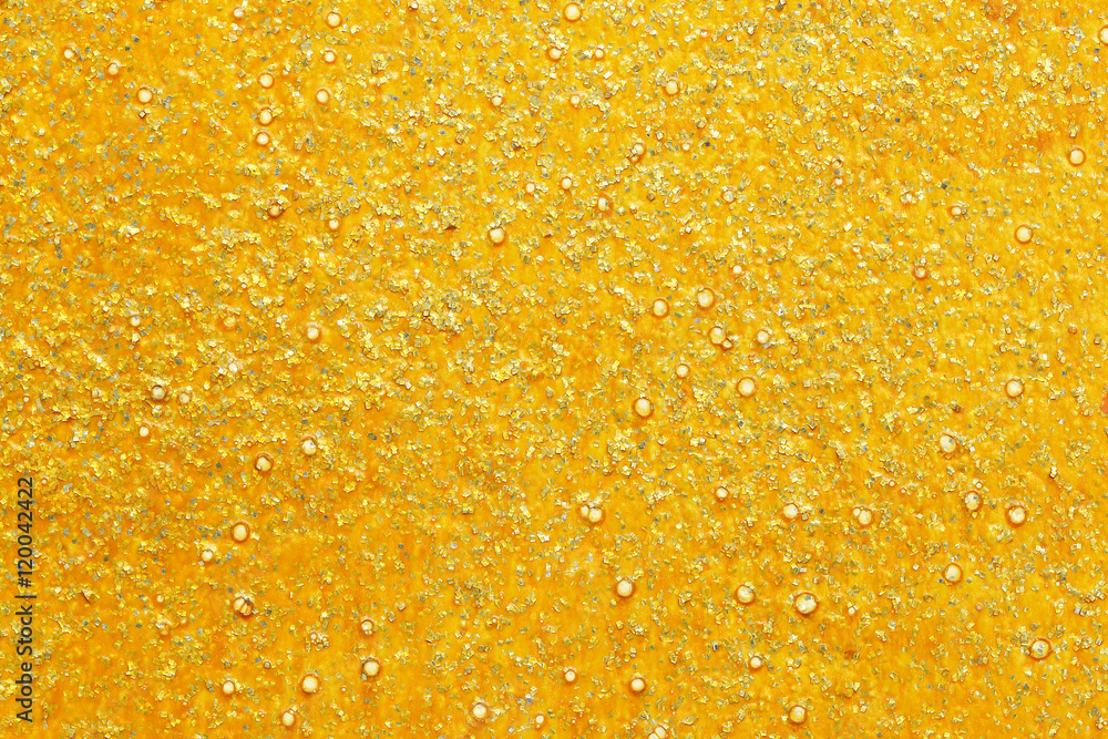 Poster golden texture with glittering for pattern and background