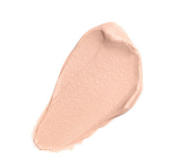 Make up liquid foundation isolated on white