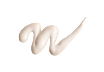 Cosmetic cream on light background