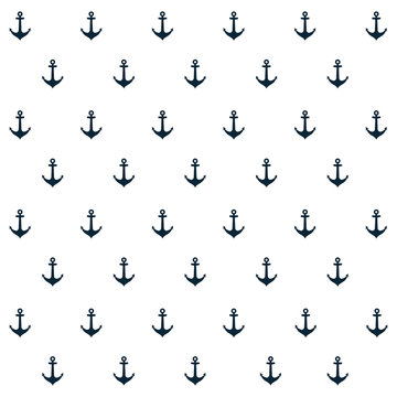 marine anchor background. nautical symbol wallpaper. vector illustration