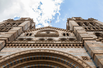 Fototapeta premium Natural History Museum in London- building and details