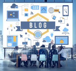 Blog Blogging Online Internet Concept