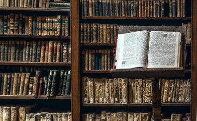 Arequipa, Peru - Books are subject to restoration