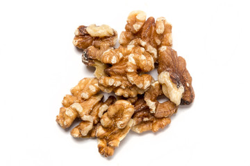 Walnut isolated on white