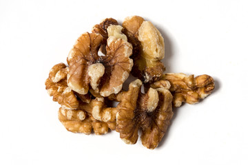 Walnut isolated on white