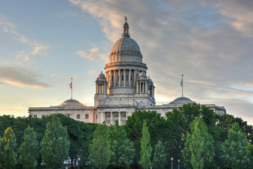 Rhode Island State House - obrazy, fototapety, plakaty
