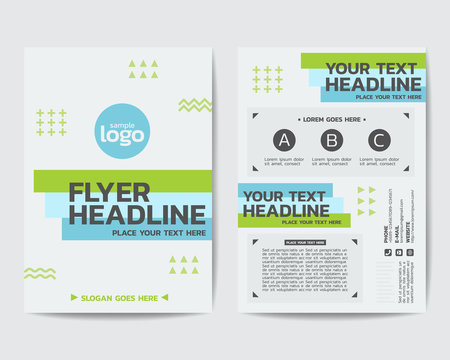 Business minimal Theme Poster Brochure Flyer design Layout