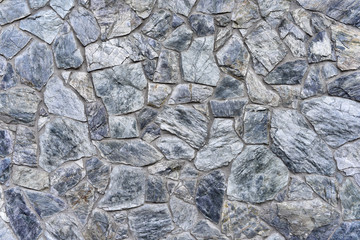 Abstract background - masonry from gray-blue stones