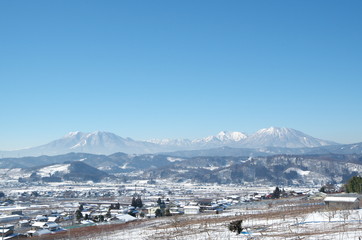 冬の黒姫山