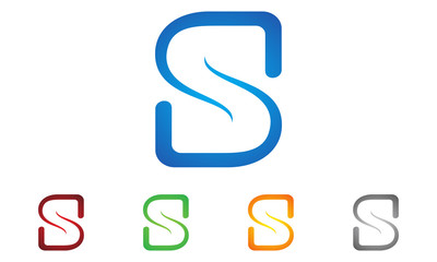  letter s,  synergy logo vector

