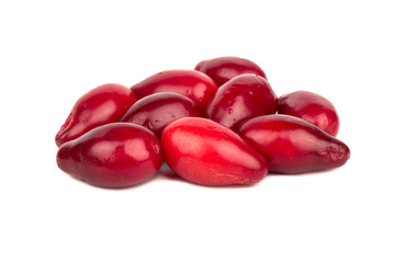 Fresh cornelian cherries