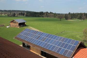 Photovoltaikanlagen auf Dächern