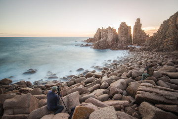 The Pinnacles rock formation at Phillip Island, Melbourne, Australia.