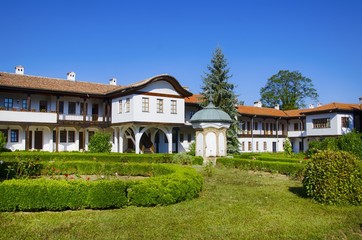 Fototapeta na wymiar Sokolsky Monastery in Bulgaria, Gabrovo, 2016 August,27