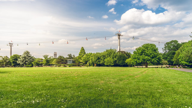 Seilbahn im K&ouml;llner Rheinpark