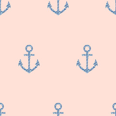 seamless mosaic pattern anchor