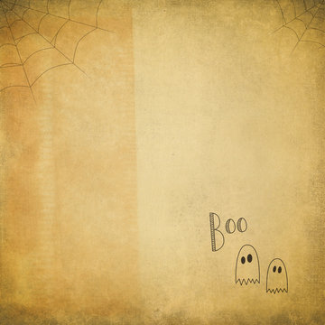 Boo Vintage Halloween Paper