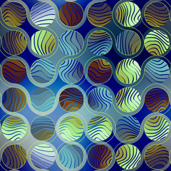 Geometric abstract pattern.