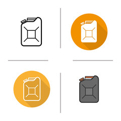 Gasoline canister icon