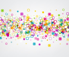 Background with geometric pattern.