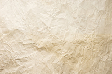 wrinkled paper