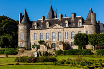 Fototapeta na wymiar Château de Kergrist - Frankreich Bretagne