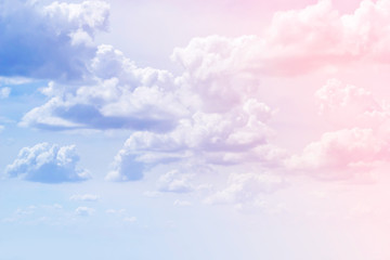 clouds in the colorful sky background