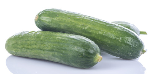 Fresh mini cucumbers