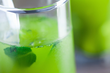Matcha Mint Iced Tea
