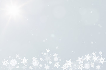 Winter Hintergrund für Postkarte